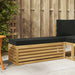 Bancă de exterior Alb 115 x 43 x 45 cm Lemn Solid de Acacia - WALTI WALTI