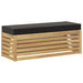 Bancă de exterior Alb 115 x 43 x 45 cm Lemn Solid de Acacia - WALTI WALTI