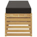 Bancă de exterior Alb 115 x 43 x 45 cm Lemn Solid de Acacia - WALTI WALTI