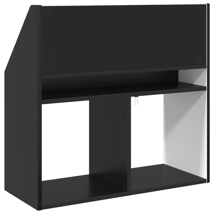 Raft pentru copii Negru 72,5 x 29,5 x 69 cm Lemn compozit - WALTI WALTI