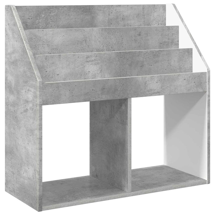 Raft pentru copii Gri din beton 72,5 x 29,5 x 69 cm - WALTI WALTI