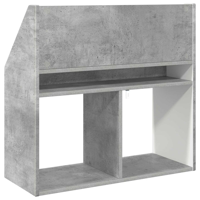 Raft pentru copii Gri din beton 72,5 x 29,5 x 69 cm - WALTI WALTI