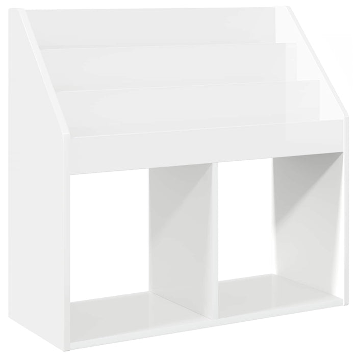 Raft pentru copii Alb lucios 72,5 x 29,5 x 69 cm Lemn compozit - WALTI WALTI
