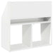 Raft pentru copii Alb lucios 72,5 x 29,5 x 69 cm Lemn compozit - WALTI WALTI