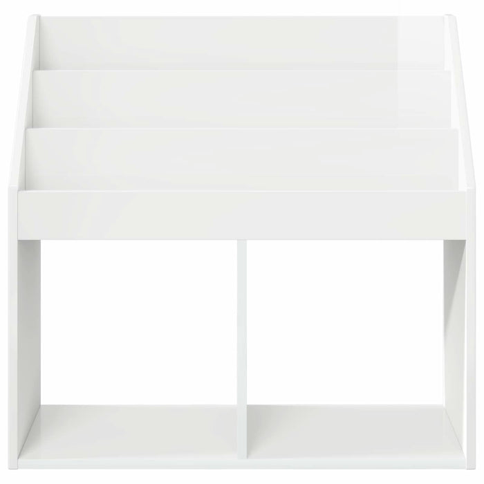 Raft pentru copii Alb lucios 72,5 x 29,5 x 69 cm Lemn compozit - WALTI WALTI