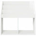 Raft pentru copii Alb lucios 72,5 x 29,5 x 69 cm Lemn compozit - WALTI WALTI