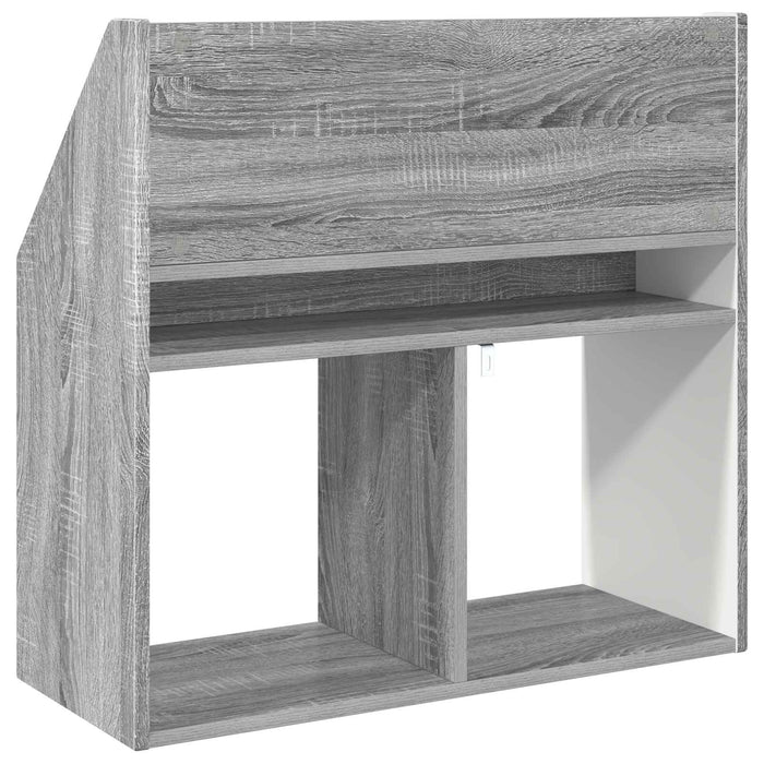 Raft pentru copii Gri Sonoma 72,5 x 29,5 x 69 cm Lemn compozit - WALTI WALTI
