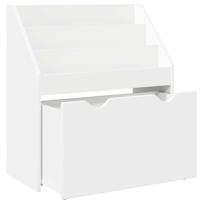 Raft pentru copii cu sertar Alb 60 x 29,5 x 69 cm Lemn compozit - WALTI WALTI
