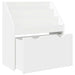 Raft pentru copii cu sertar Alb 60 x 29,5 x 69 cm Lemn compozit - WALTI WALTI