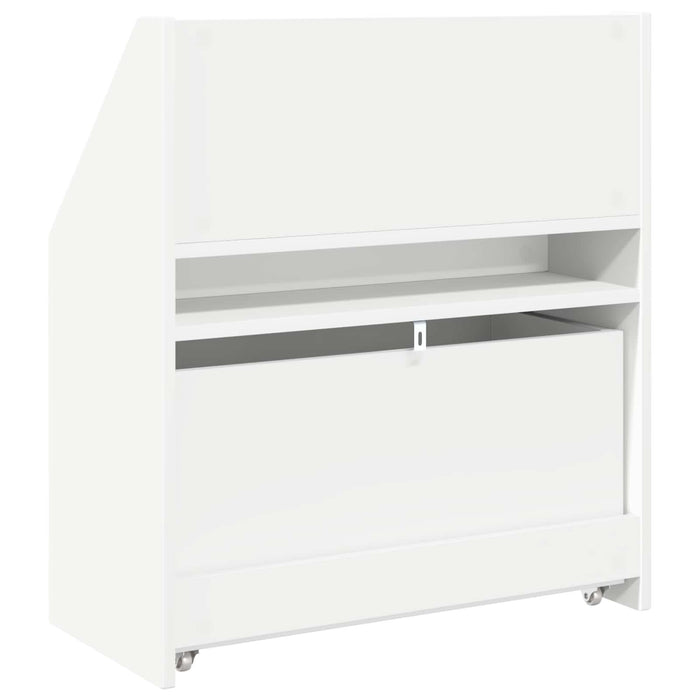 Raft pentru copii cu sertar Alb 60 x 29,5 x 69 cm Lemn compozit - WALTI WALTI