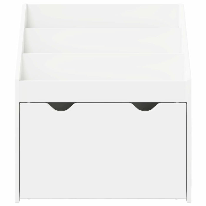 Raft pentru copii cu sertar Alb 60 x 29,5 x 69 cm Lemn compozit - WALTI WALTI