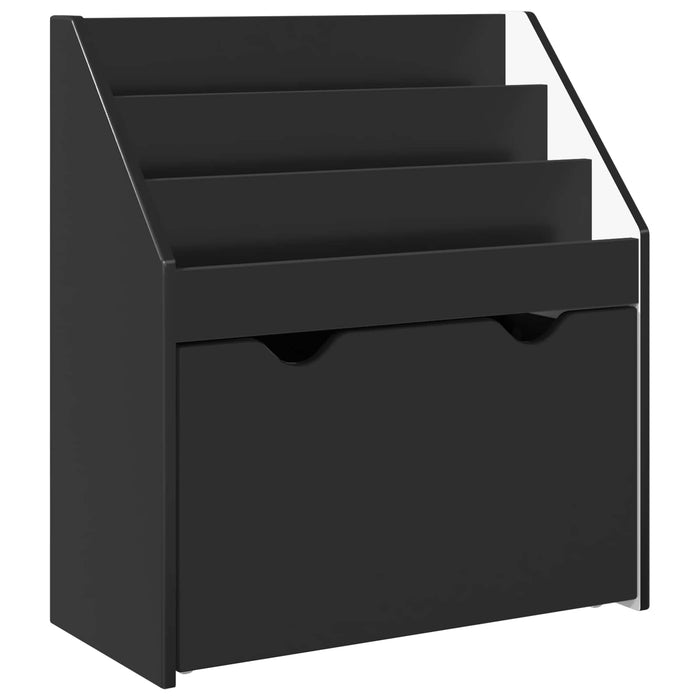 Raft pentru copii Negru 60 x 29,5 x 69 cm Lemn prelucrat - WALTI WALTI