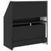 Raft pentru copii Negru 60 x 29,5 x 69 cm Lemn prelucrat - WALTI WALTI