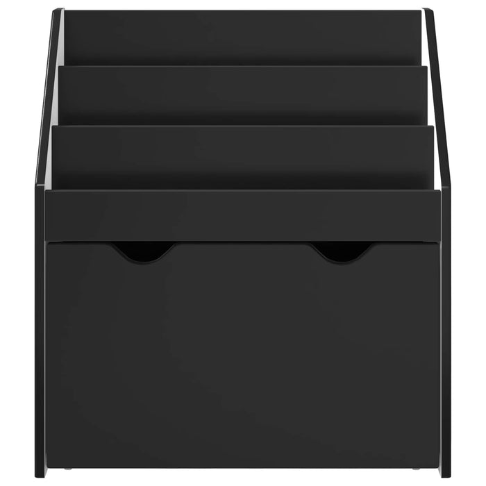 Raft pentru copii Negru 60 x 29,5 x 69 cm Lemn prelucrat - WALTI WALTI