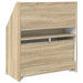 Raft pentru copii Stejar Sonoma 60 x 29,5 x 69 cm Lemn compozit - WALTI WALTI