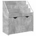Raft pentru copii Gri din beton 60 x 29,5 x 69 cm Lemn compozit - WALTI WALTI