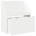 Raft pentru copii Alb lucios 60 x 29,5 x 69 cm Lemn compozit - WALTI WALTI