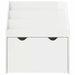 Raft pentru copii Alb lucios 60 x 29,5 x 69 cm Lemn compozit - WALTI WALTI