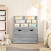 Raft pentru copii Gri Sonoma 60 x 29,5 x 69 cm Lemn compozit - WALTI WALTI