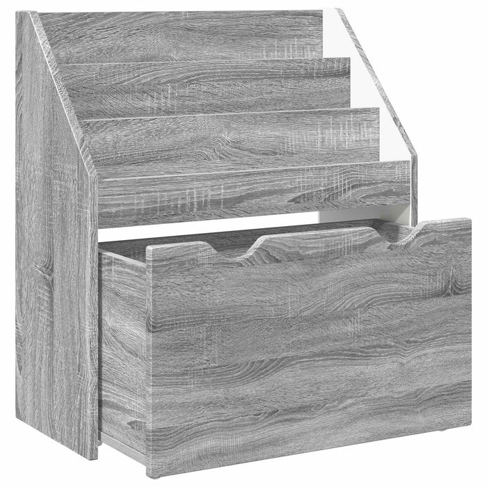 Raft pentru copii Gri Sonoma 60 x 29,5 x 69 cm Lemn compozit - WALTI WALTI