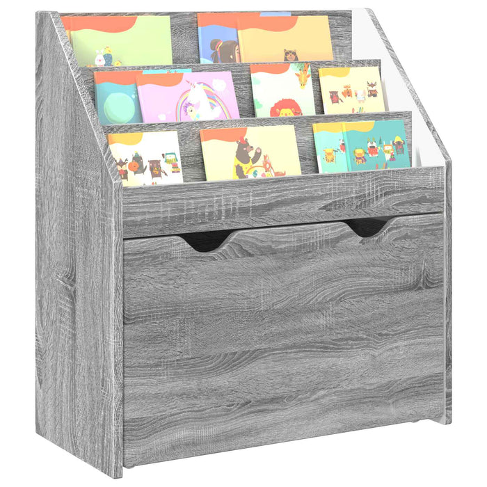 Raft pentru copii Gri Sonoma 60 x 29,5 x 69 cm Lemn compozit - WALTI WALTI