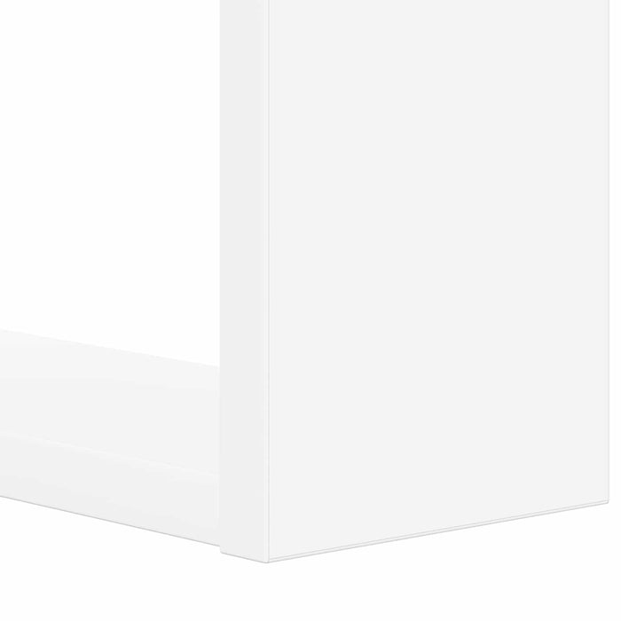 Raft pentru cărți Alb 52 x 25 x 71,5 cm Lemn compozit - WALTI WALTI