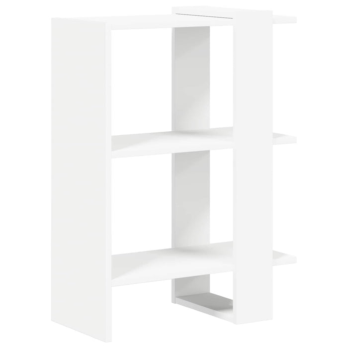 Raft pentru cărți Alb 52 x 25 x 71,5 cm Lemn compozit - WALTI WALTI
