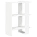 Raft pentru cărți Alb 52 x 25 x 71,5 cm Lemn compozit - WALTI WALTI