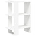 Raft pentru cărți Alb 52 x 25 x 71,5 cm Lemn compozit - WALTI WALTI