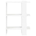 Raft pentru cărți Alb 52 x 25 x 71,5 cm Lemn compozit - WALTI WALTI