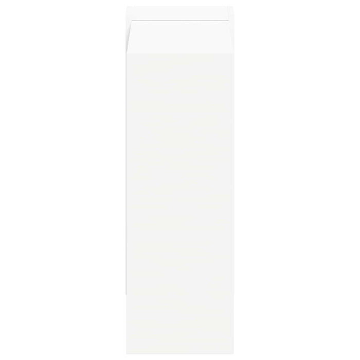 Raft pentru cărți Alb 52 x 25 x 71,5 cm Lemn compozit - WALTI WALTI