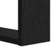 Raft pentru cărți Stejar Negru 52 x 25 x 71,5 cm Lemn compozit - WALTI WALTI