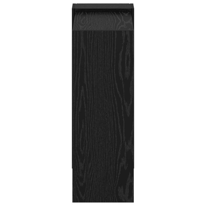Raft pentru cărți Stejar Negru 52 x 25 x 71,5 cm Lemn compozit - WALTI WALTI