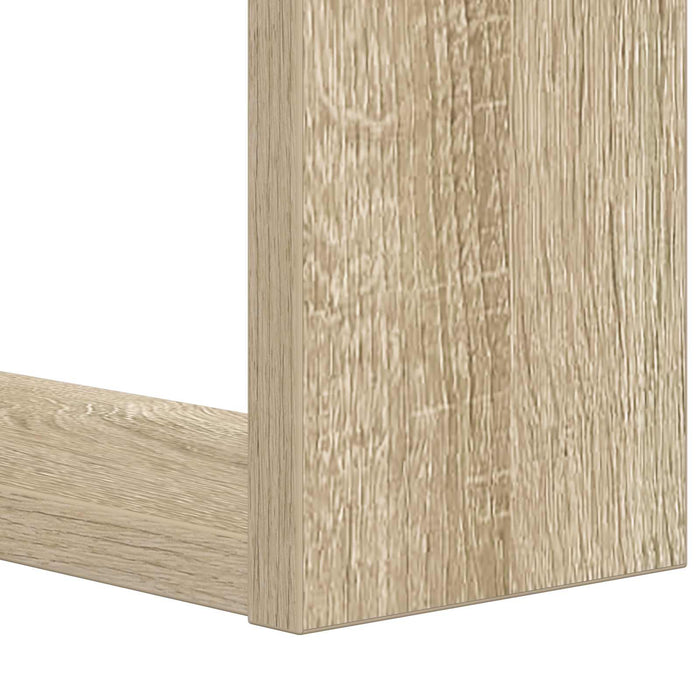 Raft pentru cărți Stejar Sonoma 52 x 25 x 71,5 cm Lemn compozit - WALTI WALTI