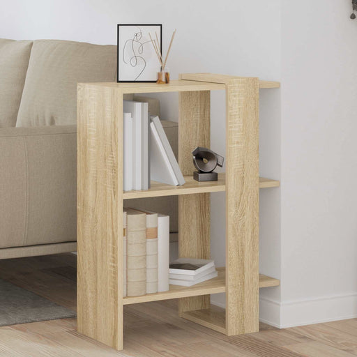 Raft pentru cărți Stejar Sonoma 52 x 25 x 71,5 cm Lemn compozit - WALTI WALTI