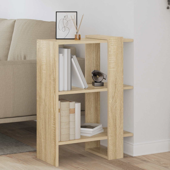 Raft pentru cărți Stejar Sonoma 52 x 25 x 71,5 cm Lemn compozit - WALTI WALTI