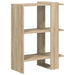 Raft pentru cărți Stejar Sonoma 52 x 25 x 71,5 cm Lemn compozit - WALTI WALTI