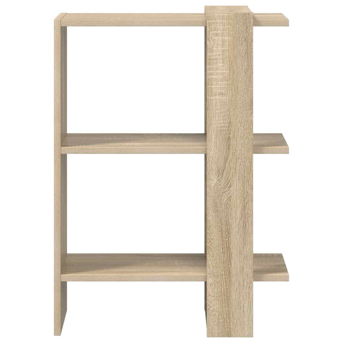 Raft pentru cărți Stejar Sonoma 52 x 25 x 71,5 cm Lemn compozit - WALTI WALTI