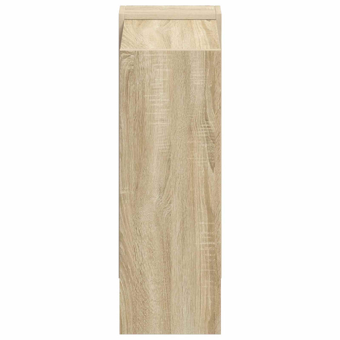 Raft pentru cărți Stejar Sonoma 52 x 25 x 71,5 cm Lemn compozit - WALTI WALTI