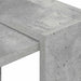 Raft pentru cărți Gri din beton 52 x 25 x 71,5 cm Lemn compozit - WALTI WALTI