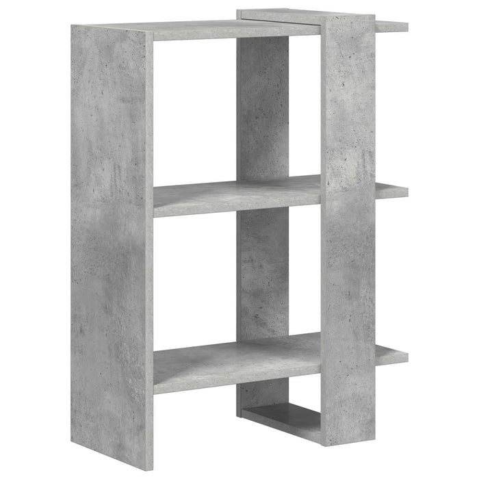 Raft pentru cărți Gri din beton 52 x 25 x 71,5 cm Lemn compozit - WALTI WALTI