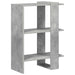 Raft pentru cărți Gri din beton 52 x 25 x 71,5 cm Lemn compozit - WALTI WALTI