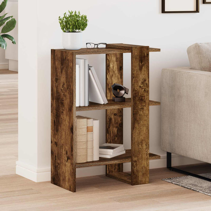 Raft pentru cărți Stejar fumuriu 52 x 25 x 71,5 cm - WALTI WALTI