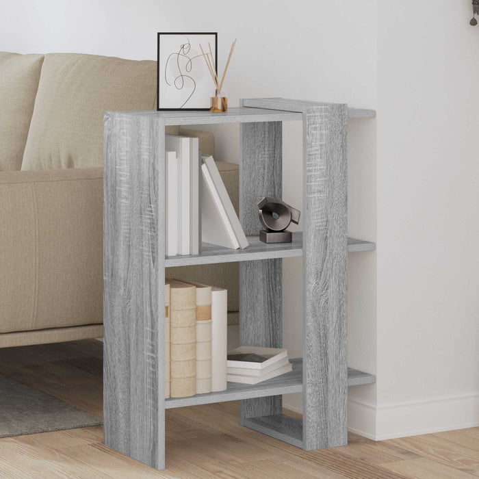Raft pentru cărți Gri Sonoma 52 x 25 x 71,5 cm Lemn compozit - WALTI WALTI