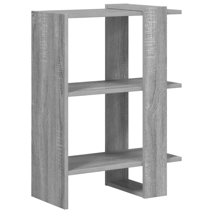 Raft pentru cărți Gri Sonoma 52 x 25 x 71,5 cm Lemn compozit - WALTI WALTI