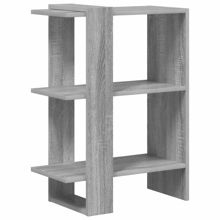 Raft pentru cărți Gri Sonoma 52 x 25 x 71,5 cm Lemn compozit - WALTI WALTI