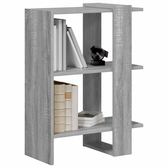 Raft pentru cărți Gri Sonoma 52 x 25 x 71,5 cm Lemn compozit - WALTI WALTI