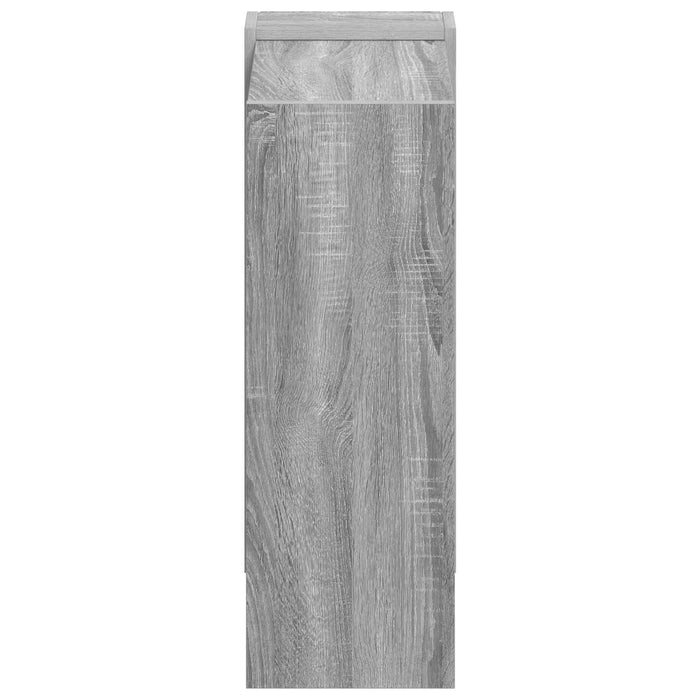 Raft pentru cărți Gri Sonoma 52 x 25 x 71,5 cm Lemn compozit - WALTI WALTI
