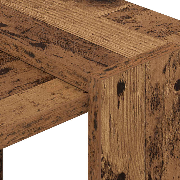 Raft pentru cărți Lemn vechi 52 x 25 x 71,5 cm Lemn compozit - WALTI WALTI