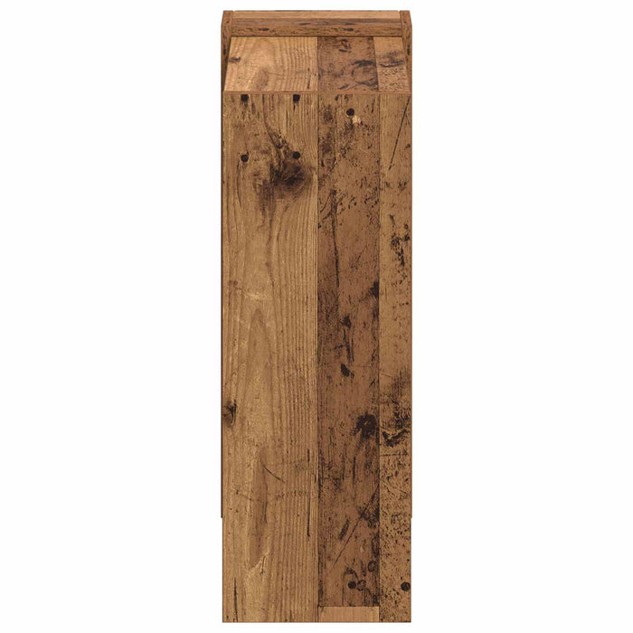 Raft pentru cărți Lemn vechi 52 x 25 x 71,5 cm Lemn compozit - WALTI WALTI